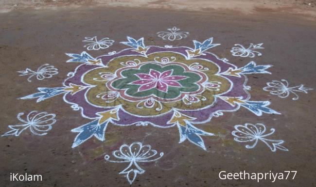 Rangoli: Flower Rangoli