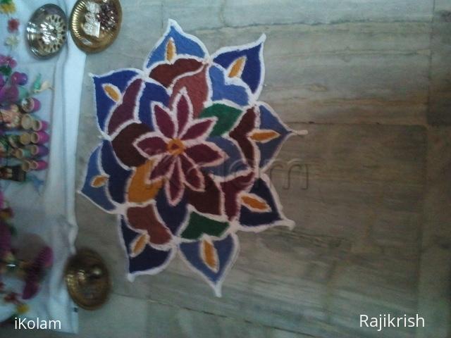 Rangoli: Admirable Lotus Kolam