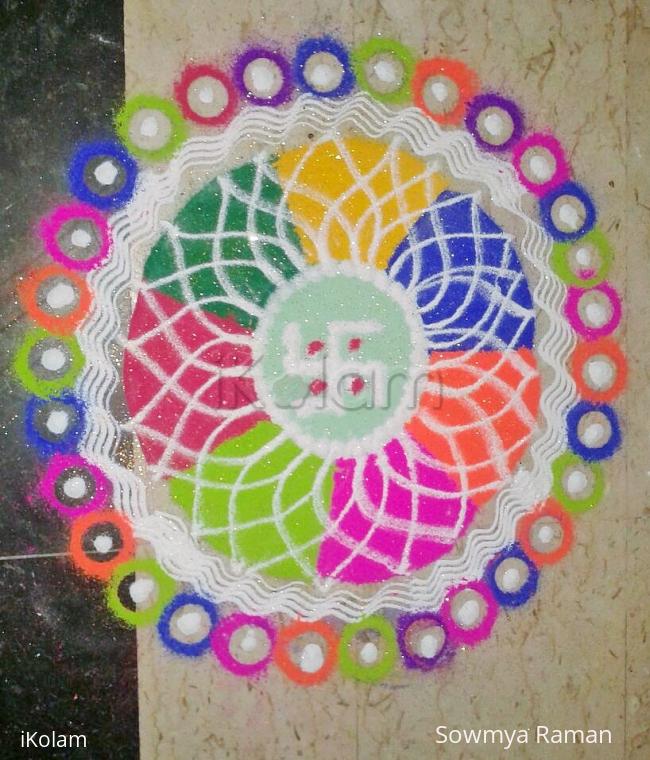 Rangoli: Navratri - Day 6