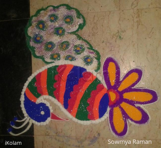 Rangoli: Navratri - Day 8