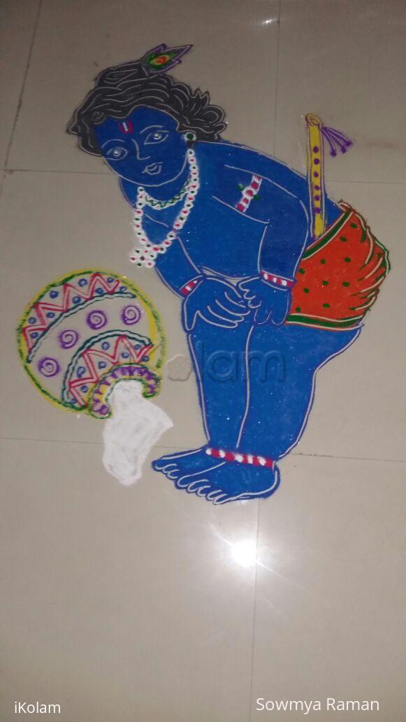 Rangoli: Krishnashtami 2016