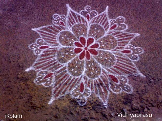 Rangoli: My friends cute rangoli....