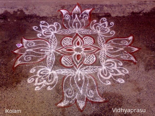 Rangoli: Square rangoli