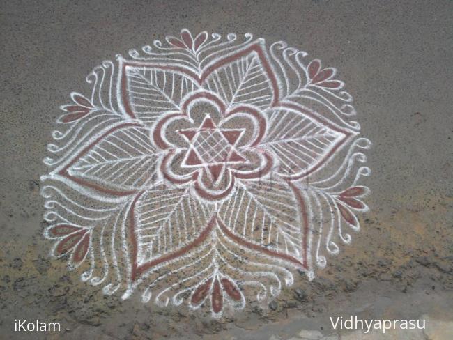 Rangoli: My neighour's rangoli