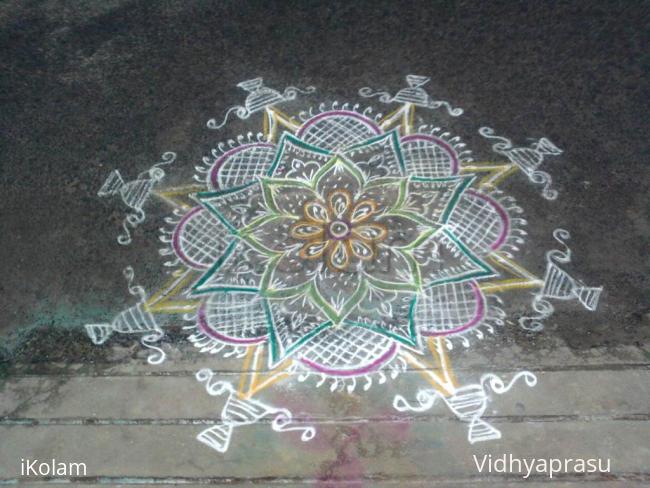 Rangoli: Inspirational rangoli for my margazhi