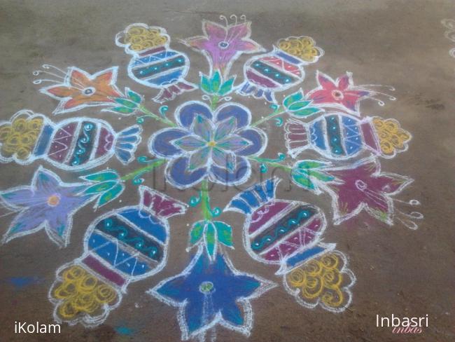 Rangoli: pongalo pongal