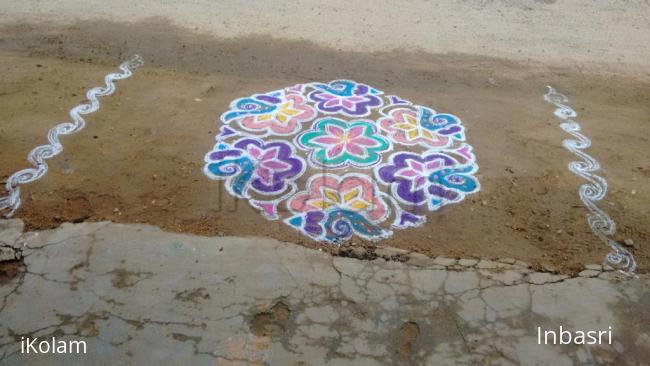 Rangoli: devotional rangoli