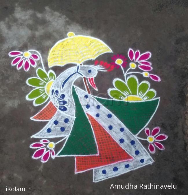 Rangoli: Republic day kolam