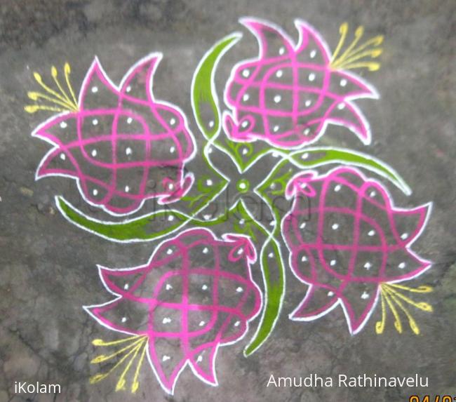 Rangoli: Margazhi Poo