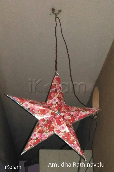 Rangoli: My Christmas star