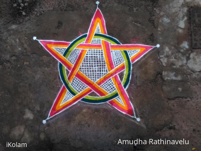 Rangoli:  9th Happy Christmas 