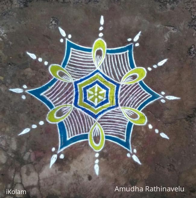 Rangoli: 15th day 