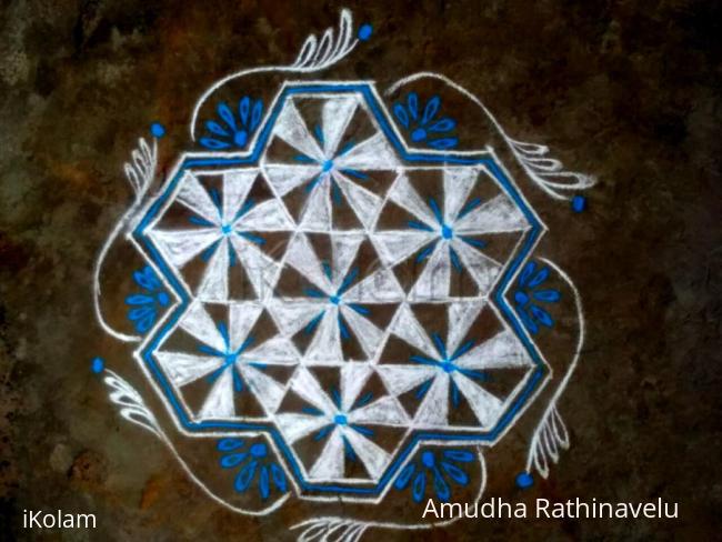 Rangoli: 21st day