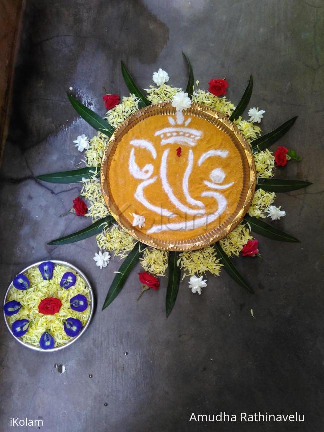 Rangoli: Happy Vinayagar Chadhurthi