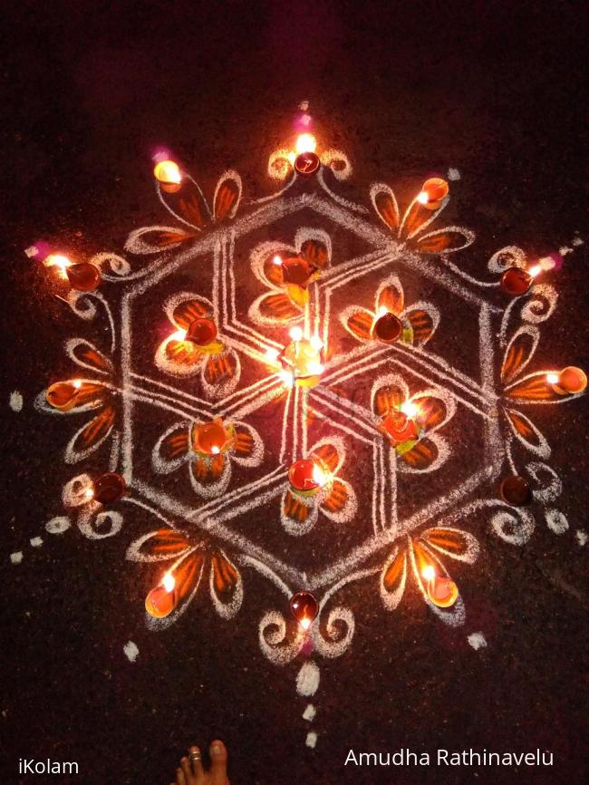 Rangoli: Thiru karthigai