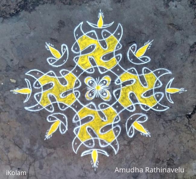 Rangoli: Deepams