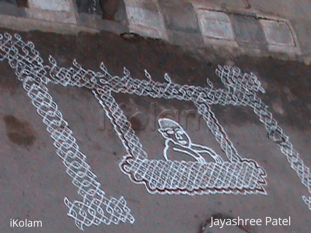 Rangoli: Baby shower kolam