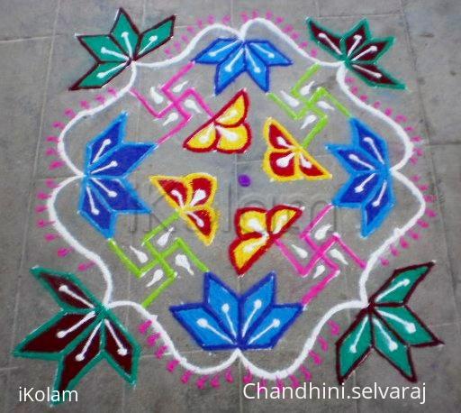 Rangoli: Dotted Kolam