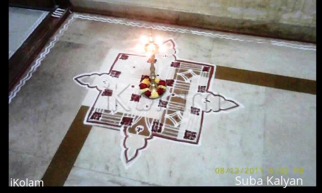 Rangoli: Karthigai kolam