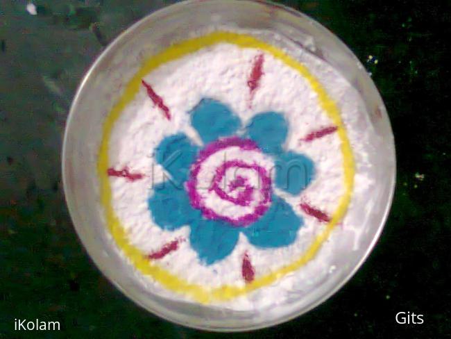 Rangoli: Water Rangoli