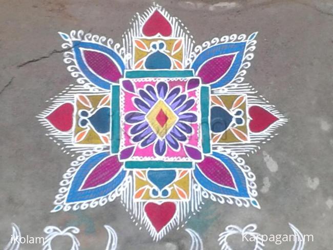 Rangoli: padi kolam