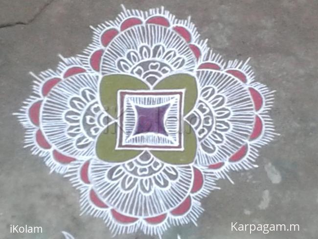 Rangoli: padi kolam