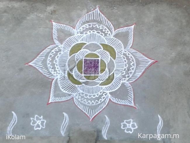 Rangoli: padi kolam