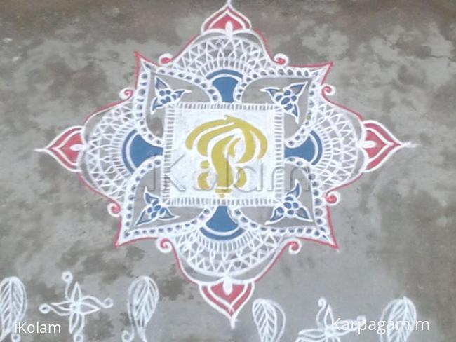 Rangoli: ganesh chaturthi