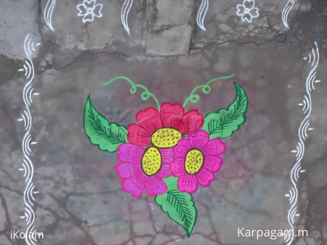 Rangoli: Flower