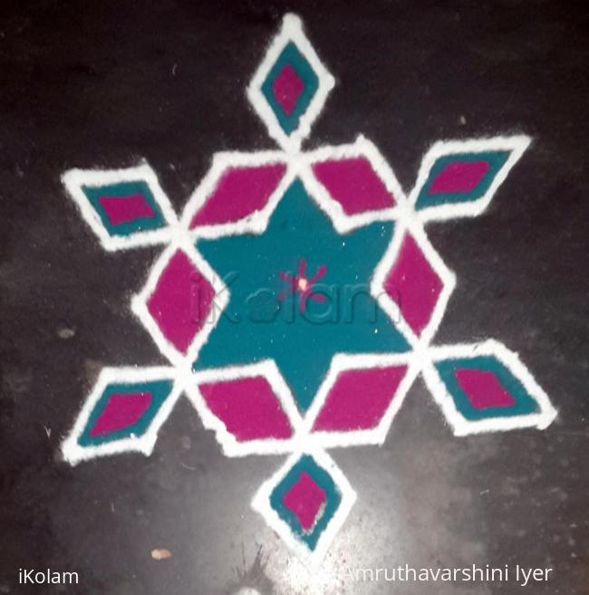 Rangoli: Simple Kolam