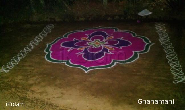 Rangoli: My first rangoli