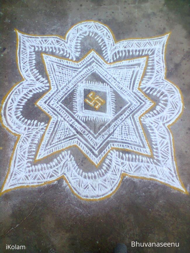 Rangoli: marghazi kolam