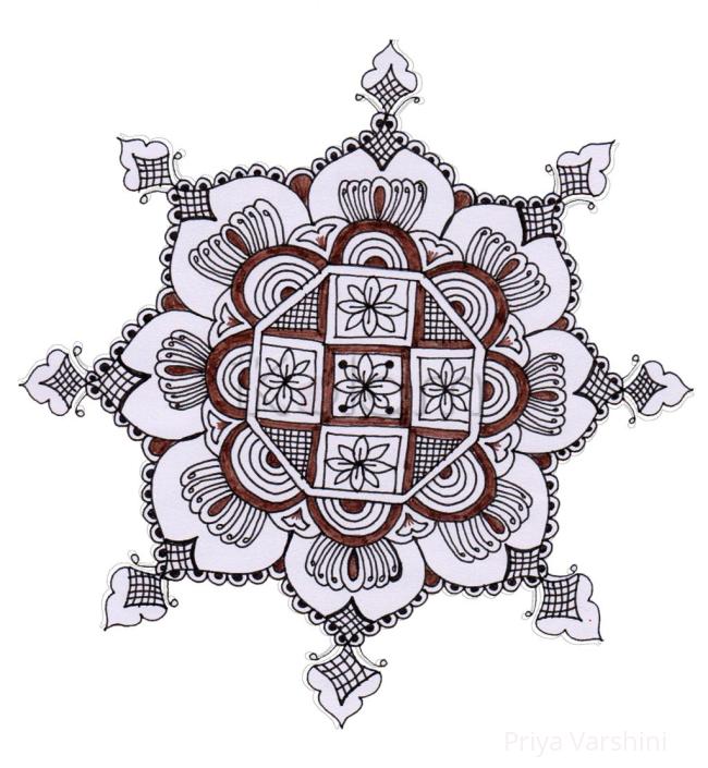 Rangoli: Simple Rangoli