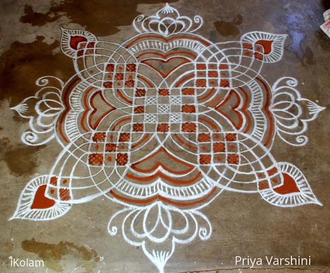 Rangoli: Simple rangoli