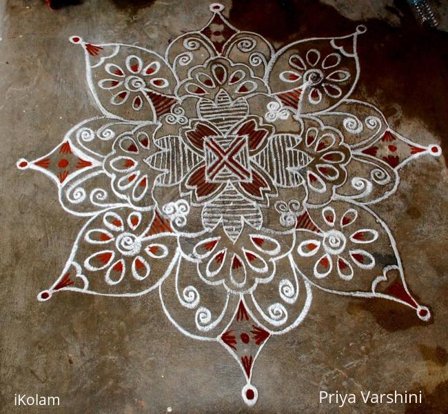 Rangoli: Simple rangoli