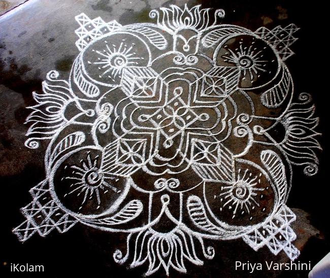 Rangoli: Simple rangoli