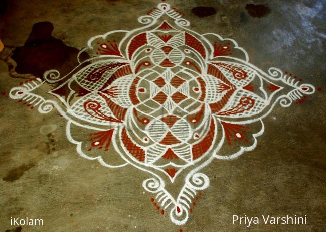 Rangoli: Simple rangoli