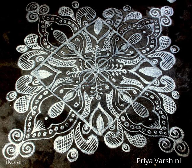 Rangoli: Simple rangoli