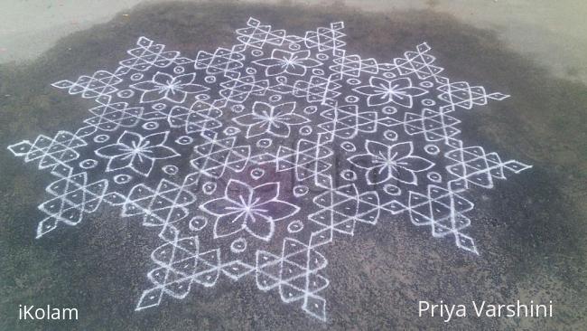 Rangoli: Chikku kolam.