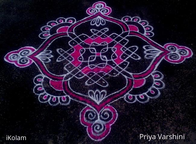 Rangoli: Chikku kolam.