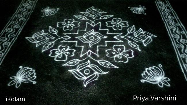 Rangoli: Dotted kolam