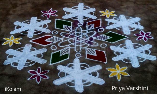 Rangoli: Dotted kolam