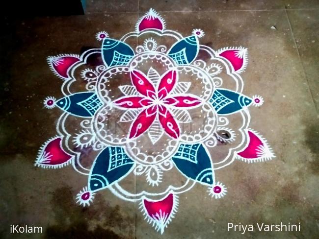 Rangoli: Margazhi kolam (3) 2015