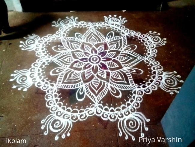 Rangoli: Margazhi kolam(4) 2015