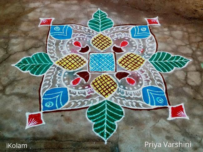 Rangoli: MARGAZHI KOLAM 6 HAPPY NEW YEAR