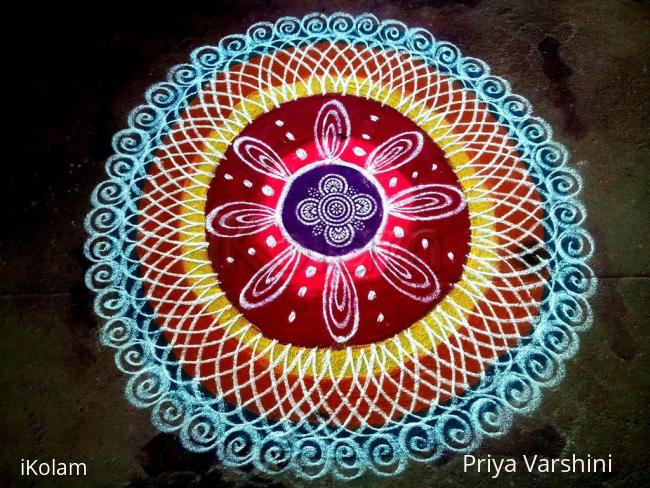 Rangoli: margazhi kolam 