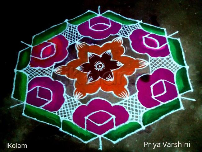 Rangoli: margazhi kolam 