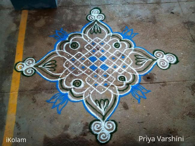 Rangoli: dotted rangoli