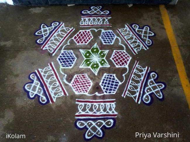 Rangoli: dotted one