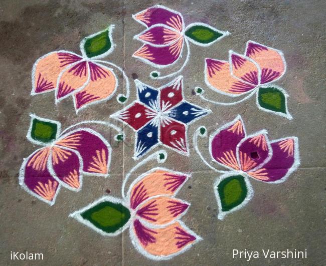 Rangoli: dotted one